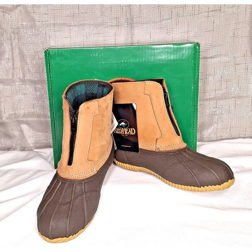 RedHead All Season Classic II Front‎ Zip Insulated Waterproof Boots Womens 7